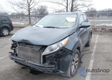 2014 Kia Sportage Lx from USA, damaged, VIN KNDPB3AC6E7633359
